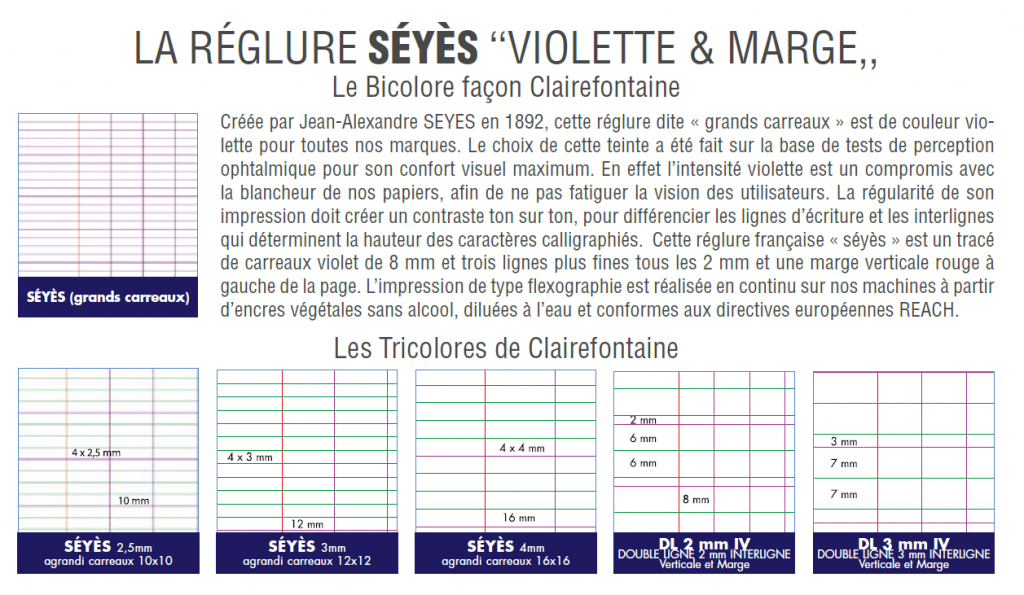 Cahier maternelle Séyès 3mm : Chez Rentreediscount Fournitures